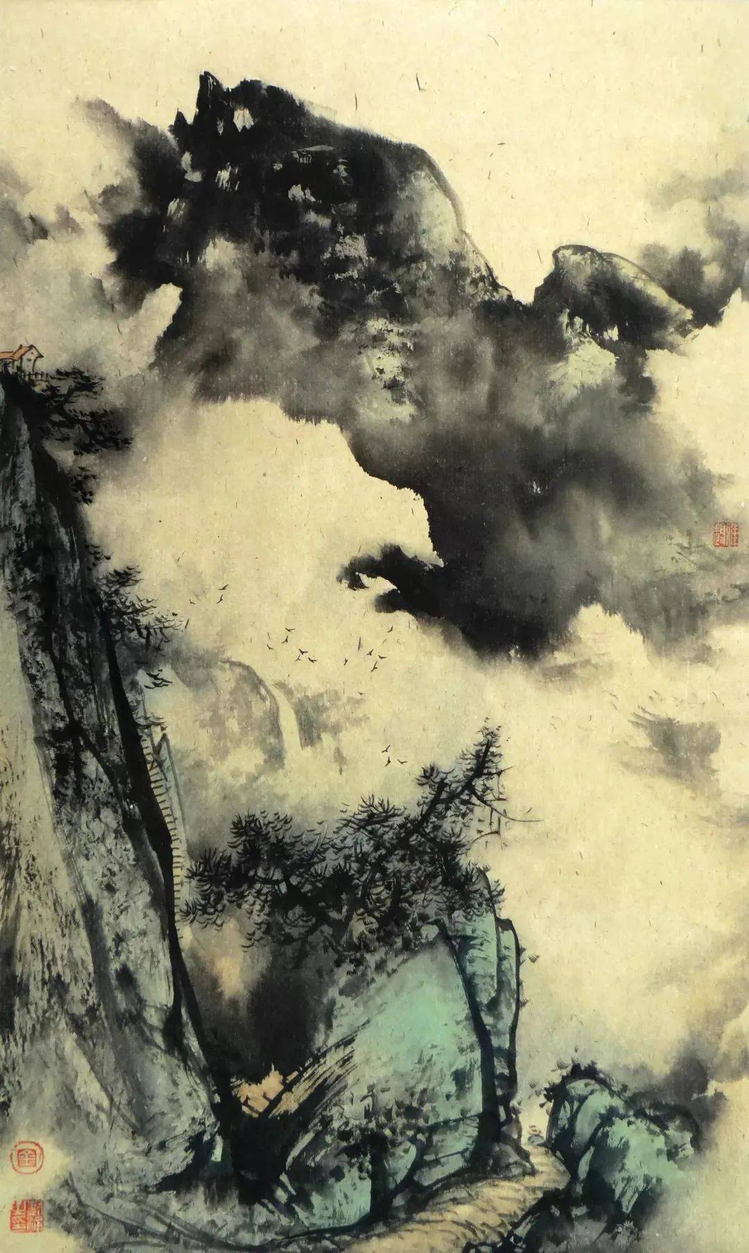 金树勇的山水:虚无缥缈间散发着独特的水墨意境