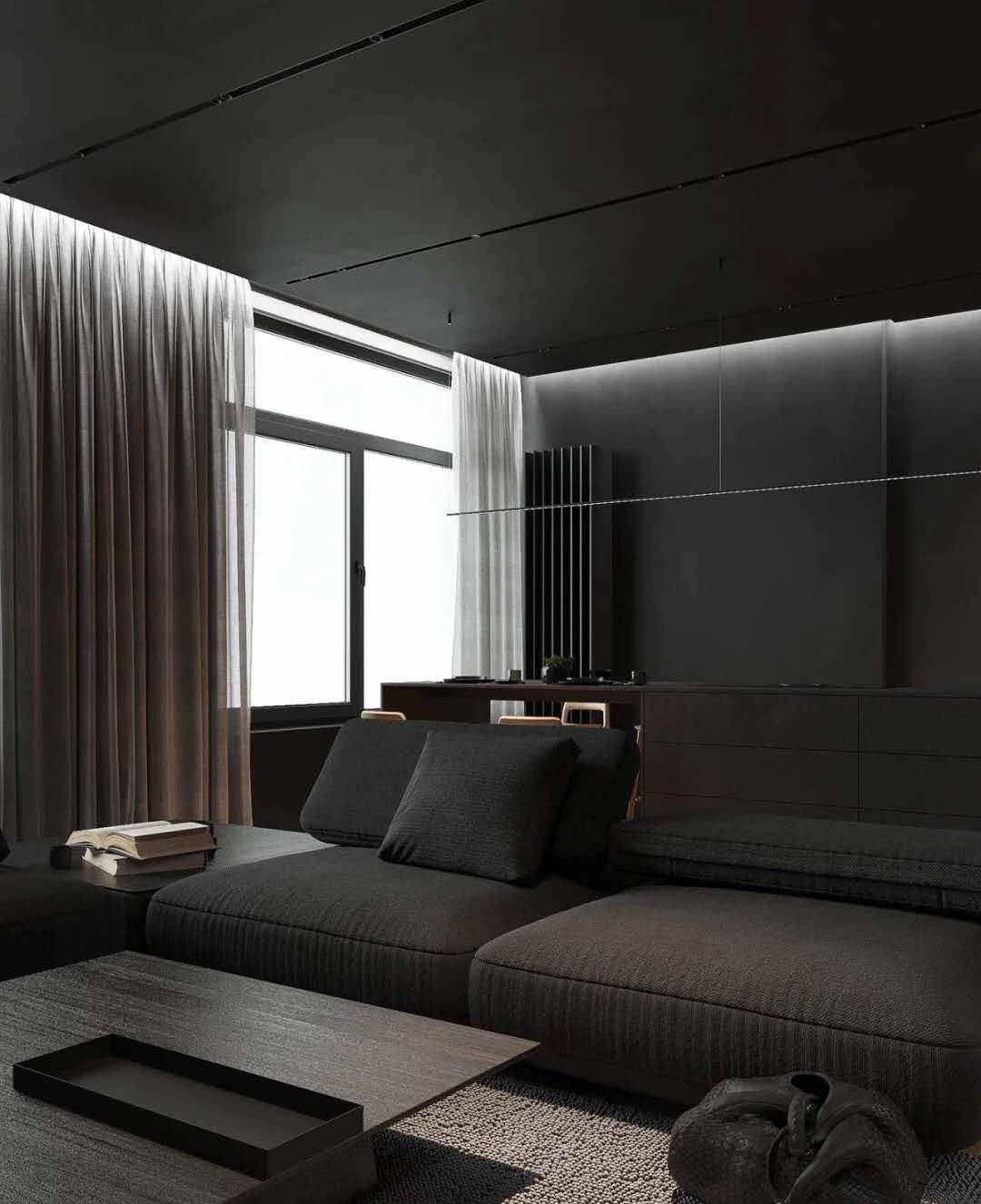 霸道总裁的装修风格,如此简约反而更奢华!