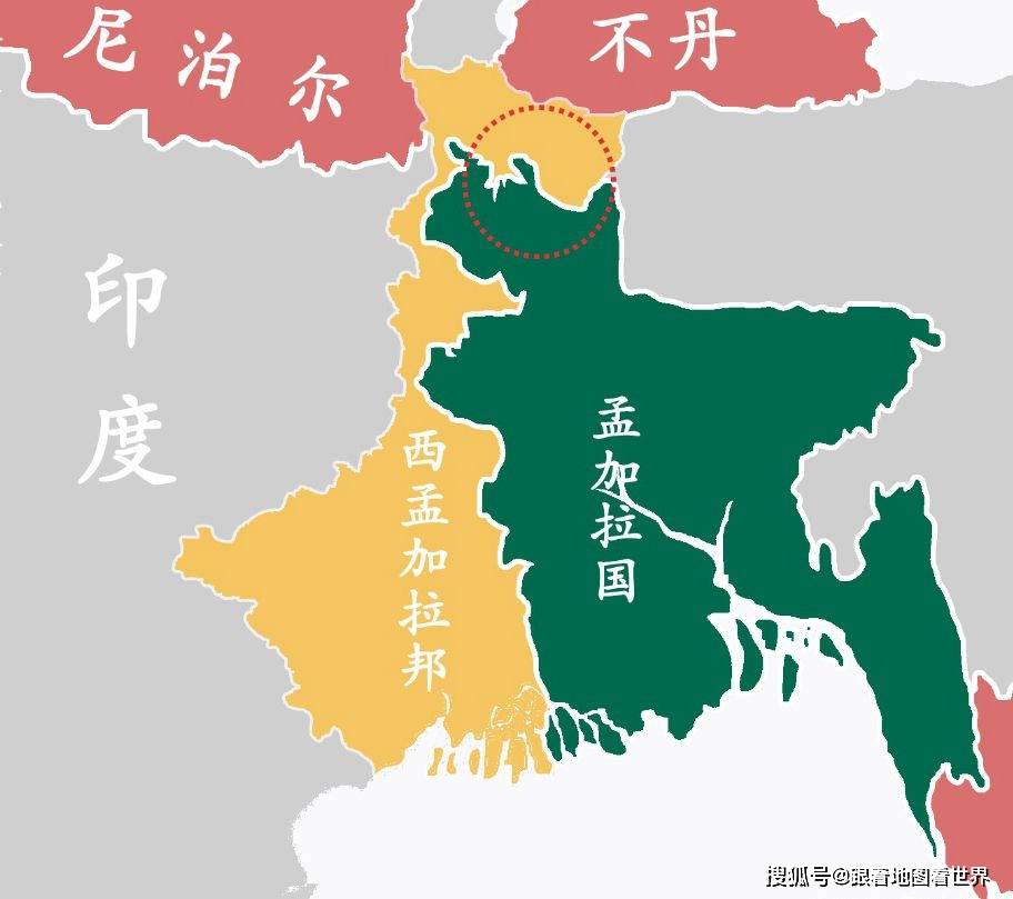孟加拉国地图地理位置图片
