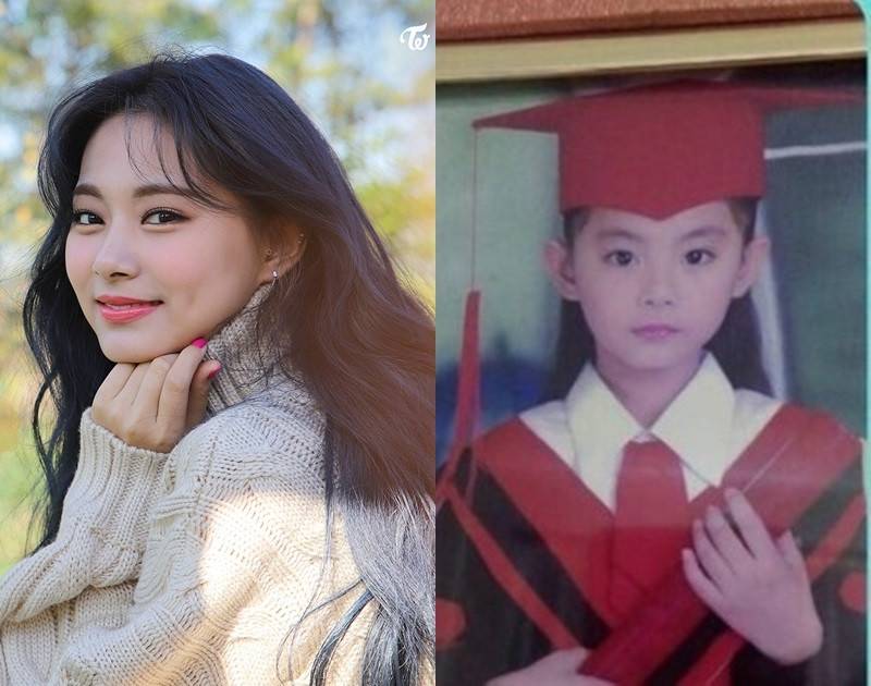 jennie高级厌世脸都没变,秀智,周子瑜从小美到大,iu高萌