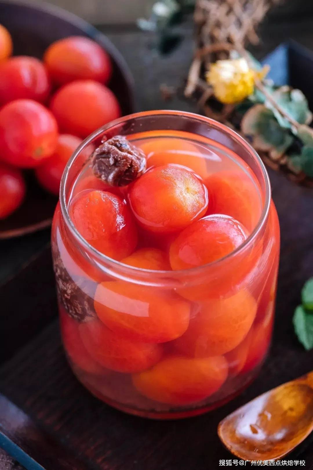 优美西点の零食小吃,酸梅小番茄(又名酸梅圣女果)