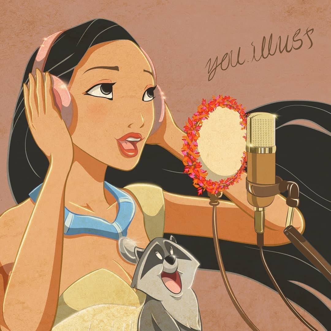 迪士尼公主都会唱歌,但谁才像超级巨星?乐佩的小龅牙有点减分