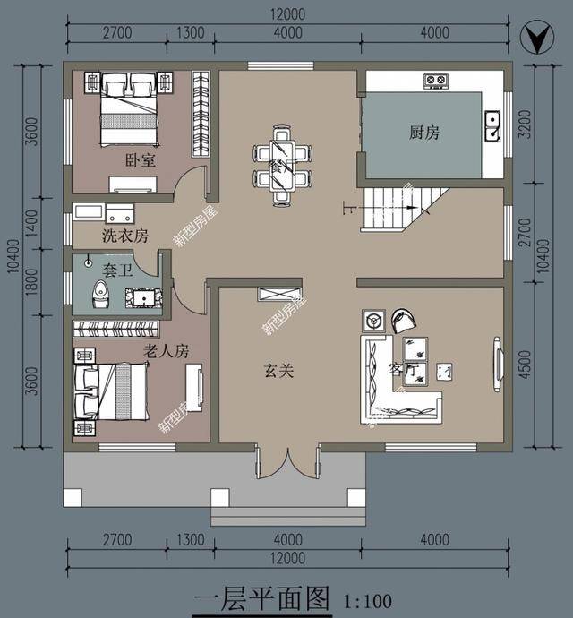 南方农村建房12.5x10米,在哪找设计图?
