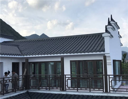 3,寺庙,亭子等古建筑:古建筑陶瓦,古建筑金属瓦等,特色性产品2,民房