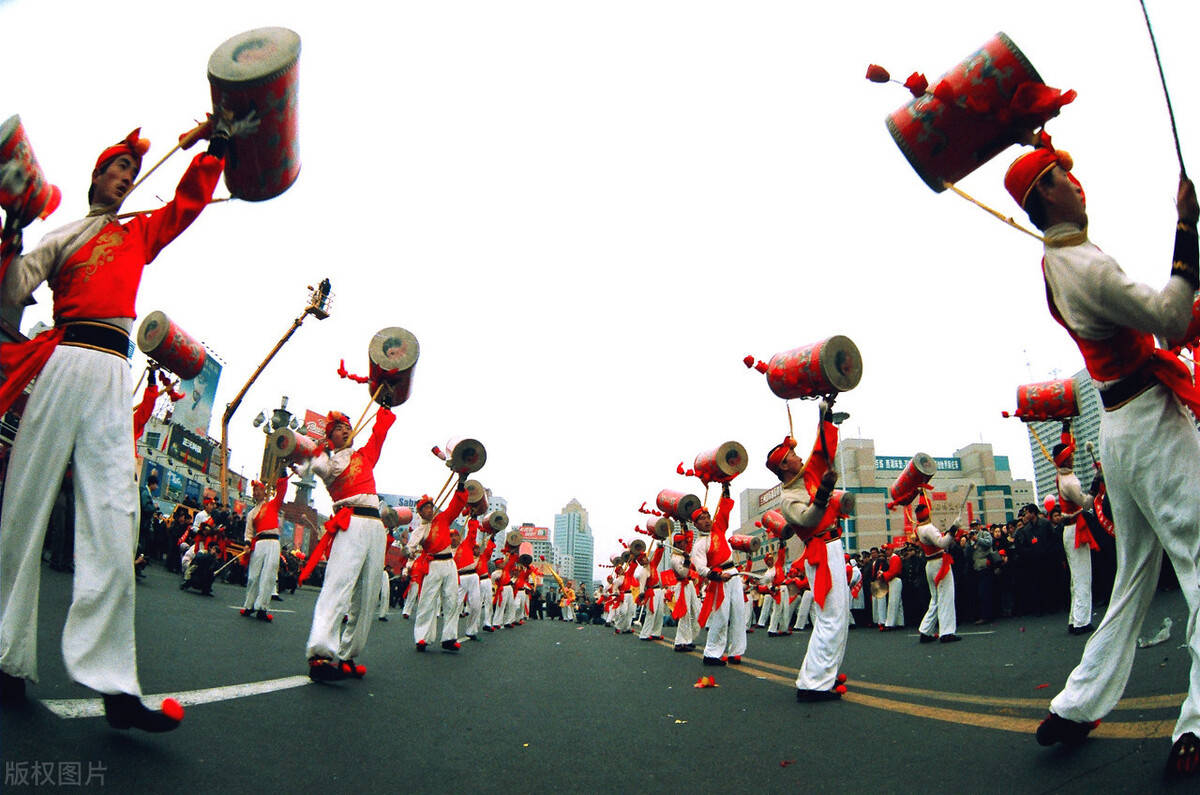 鼓声震天唱太平震天的鼓声敲亮了西北人的心兰州太平鼓