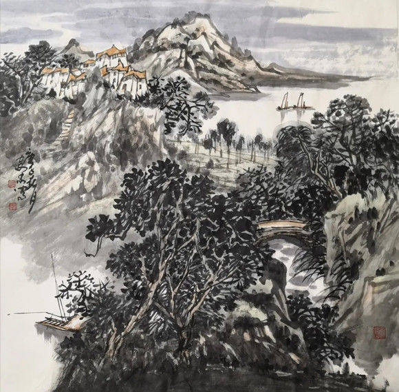 画家安忠作品欣赏
