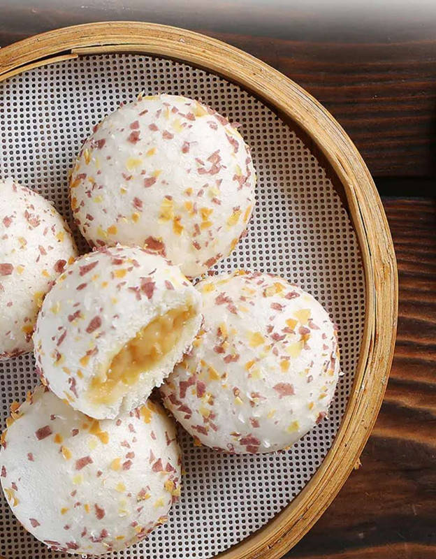 1,五彩燕麦包.看你能撑到第几个不流口水.