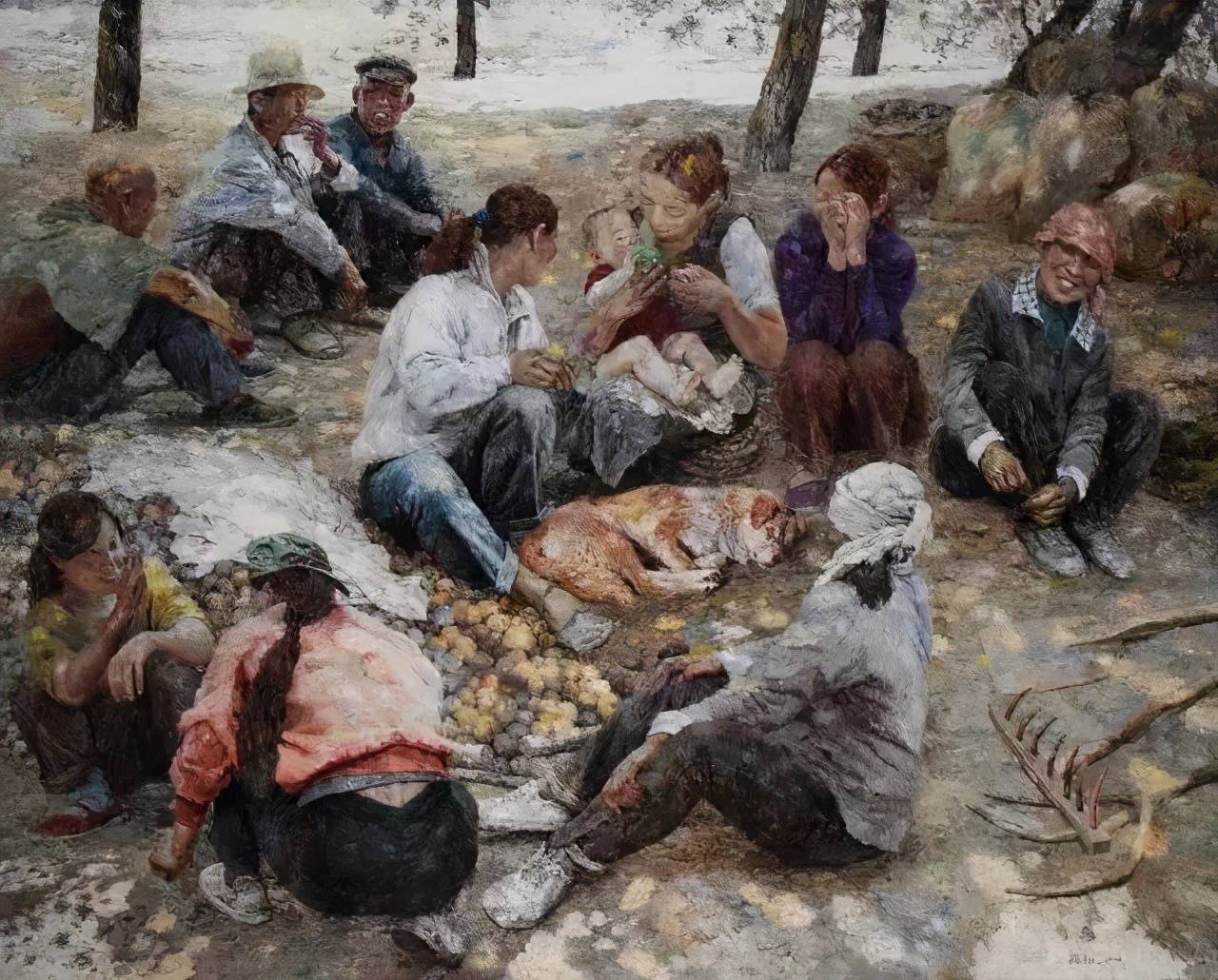 中央美术学院教授孙为民油画作品欣赏