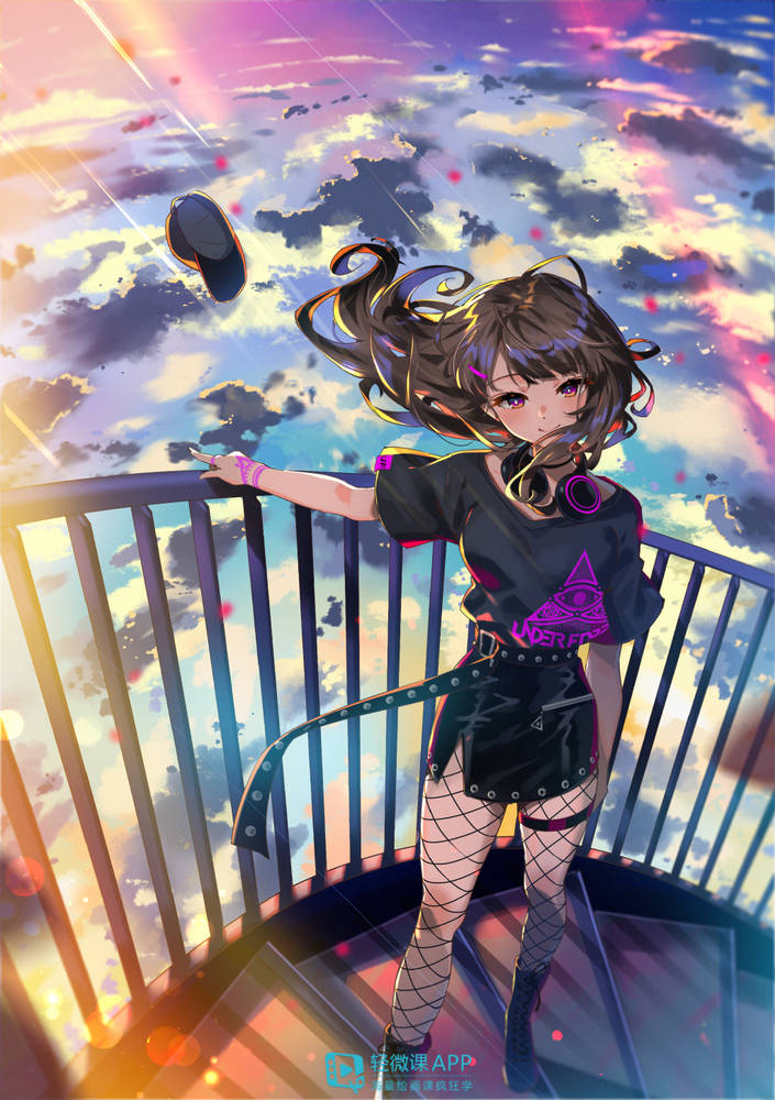 怎么画一个动漫美少女绘画小白也能轻松学会