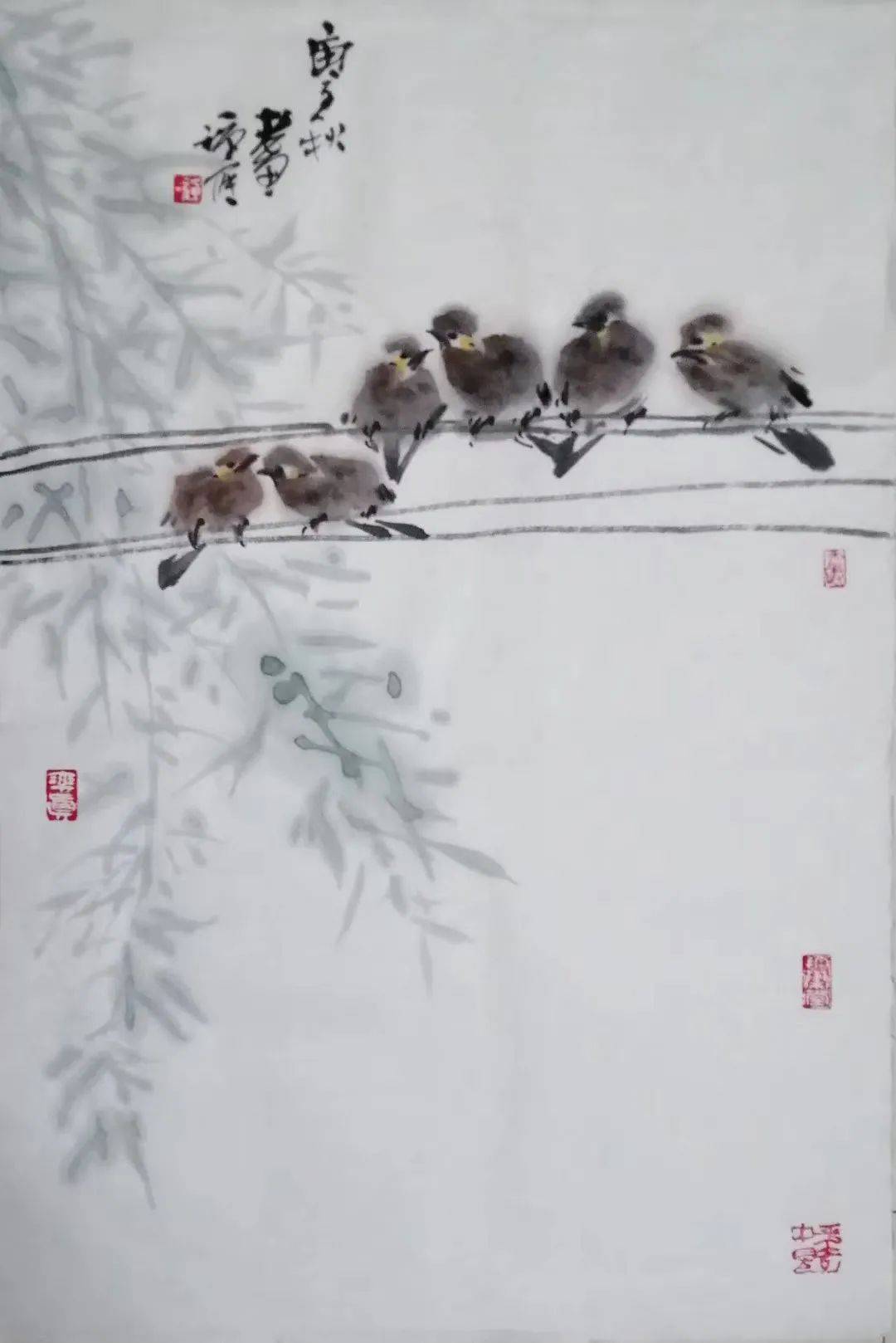 丹青墨韵写意精神陈鸿耕中国花鸟画艺术