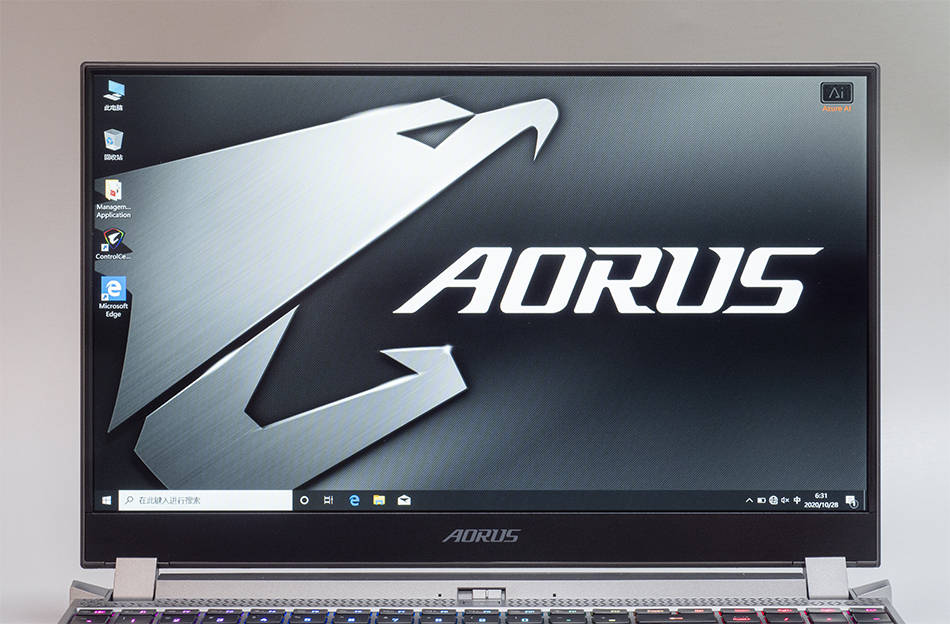 技嘉aorus 15p笔记本图赏:便携与性能并存体验