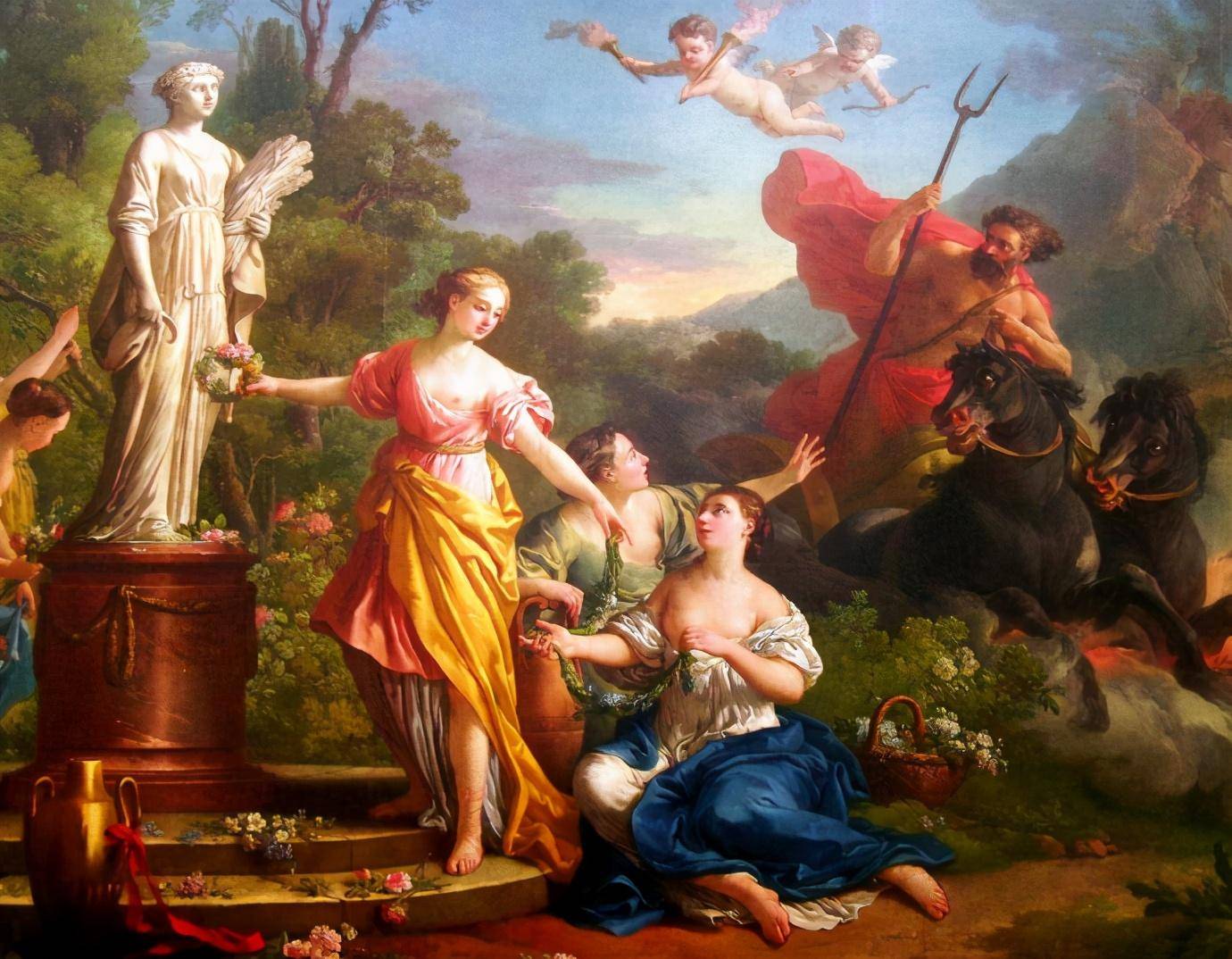 欧洲古典油画100幅上图片