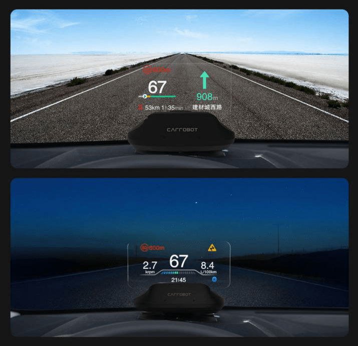 双十一必选智能车载好物:车萝卜智能hud炫动版!