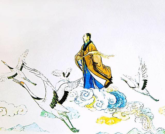 自古就有驾鹤西游的说法,作为人类对于逝世亲人的一种美好展望.