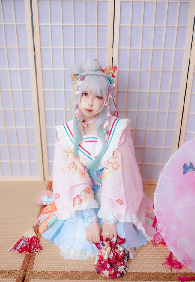 cos:八寻宁宁大正和服洋装
