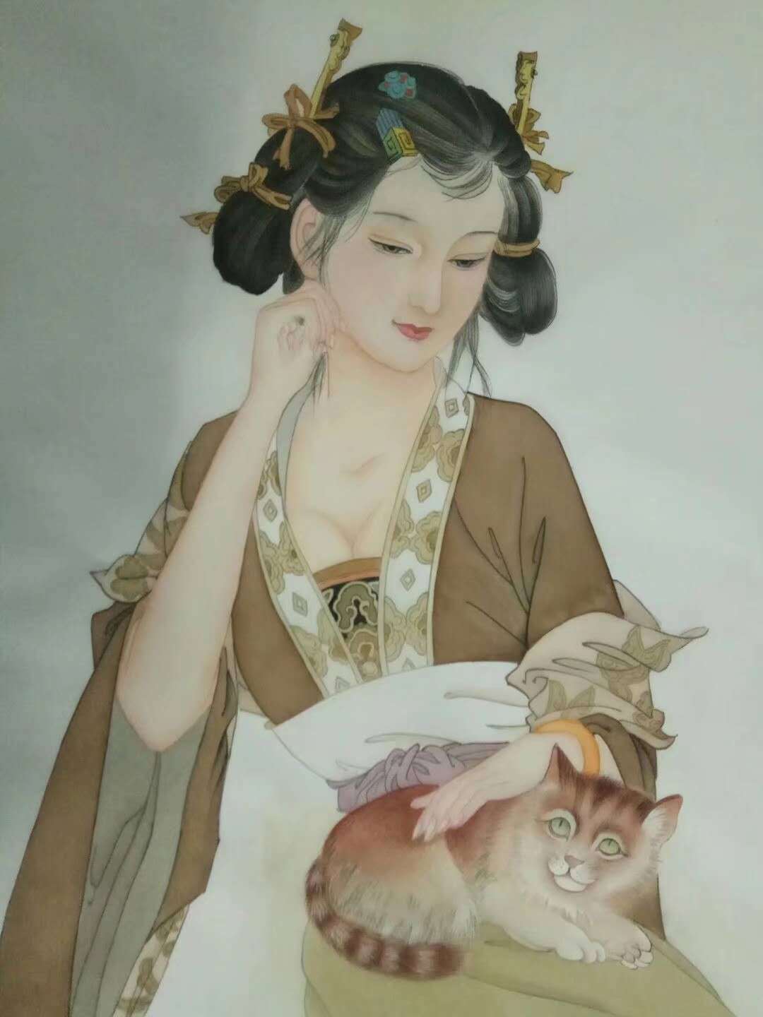 薛振海——他的书法作品和工笔画堪称一绝_中国书画院