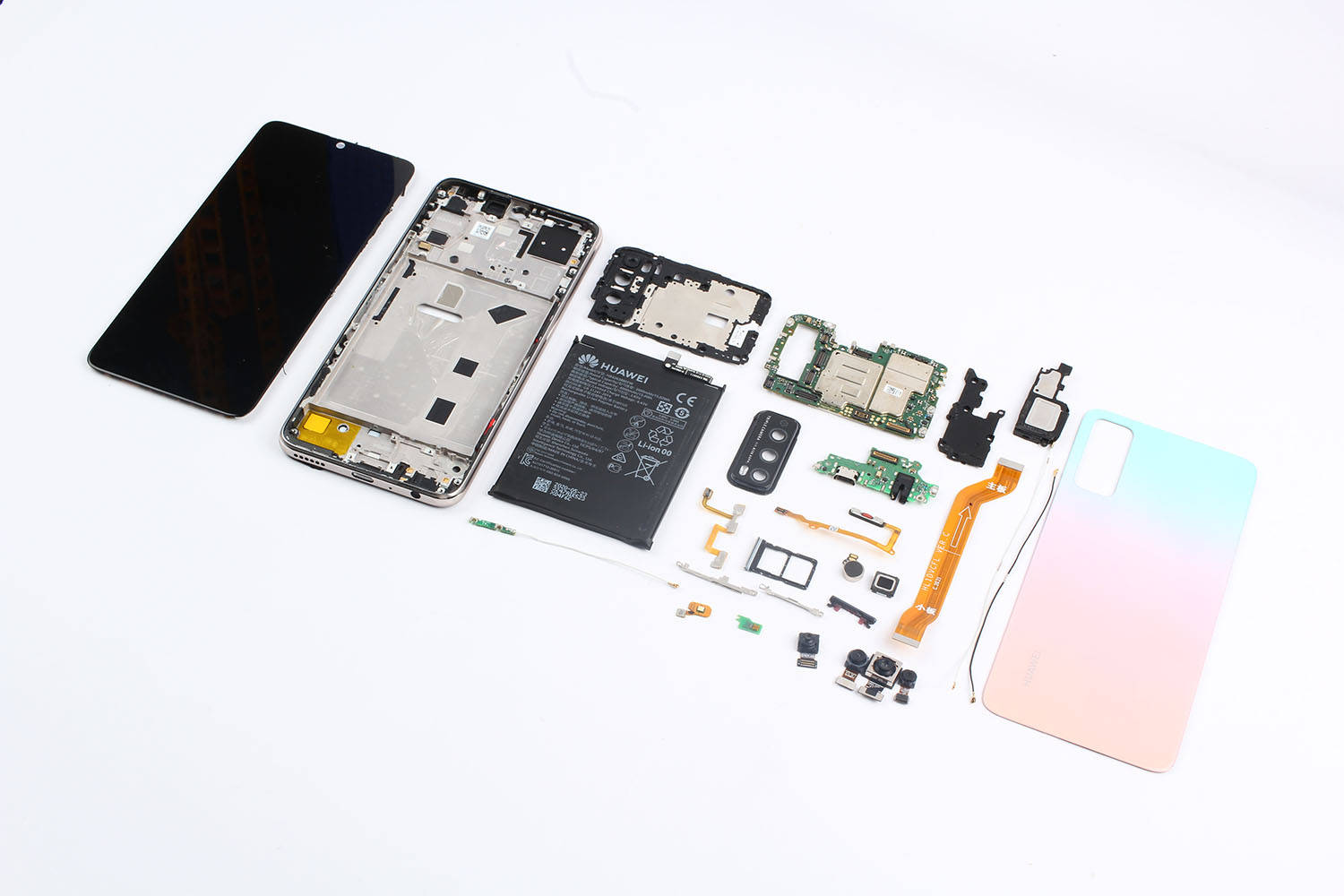 华为 畅享 z 拆解:揭秘千元5g手机物料成本是多少