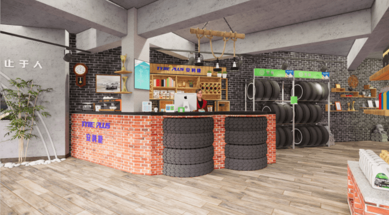 汽修厂设计装修总结:汽修厂装修设计的店面是给客户留下的第一印象