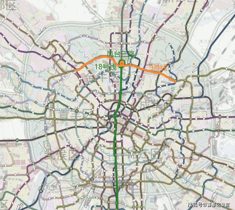 新都区马家镇地铁规划图片