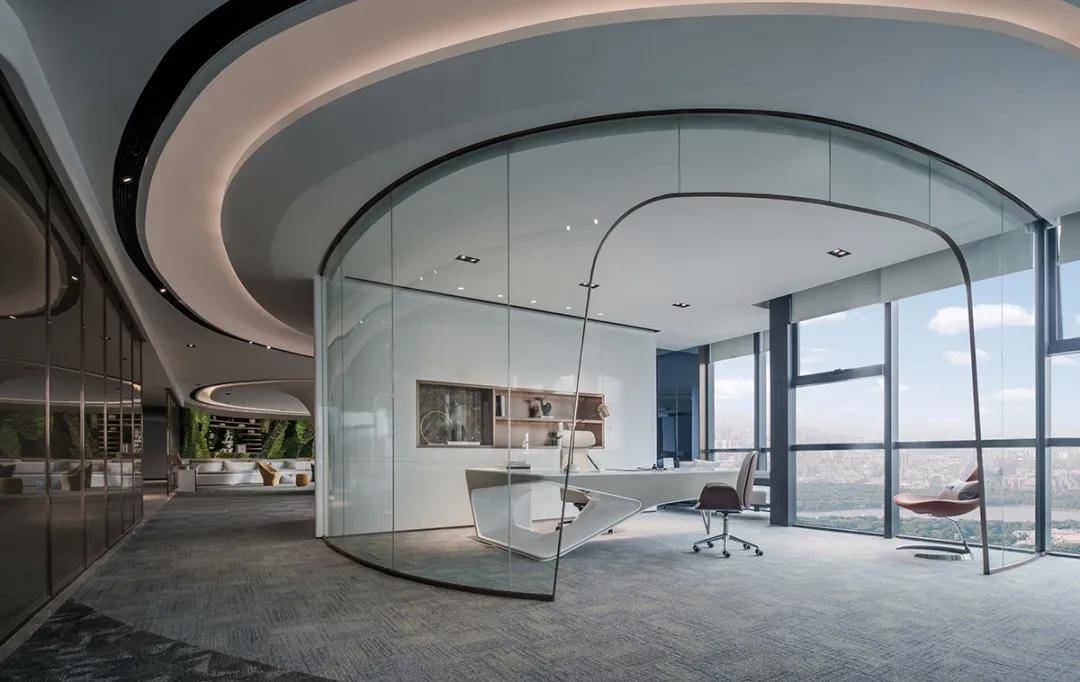 高端办公设计简约中见品位