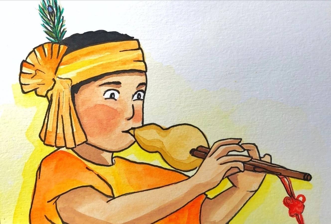 傣族村寨文艺活动不断传统乐器一直霸占每场演出的c位