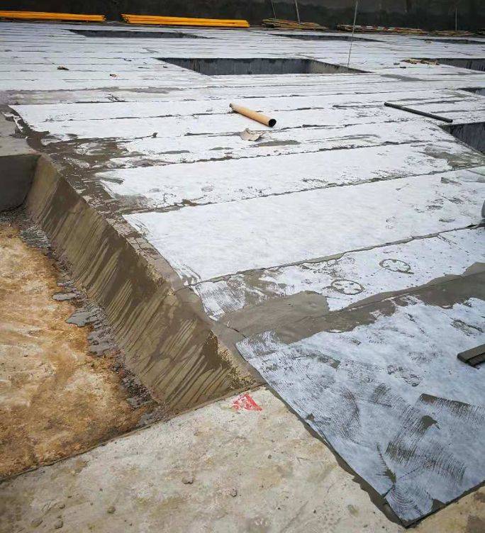 聚乙烯高分子涤纶防水卷材施工工艺