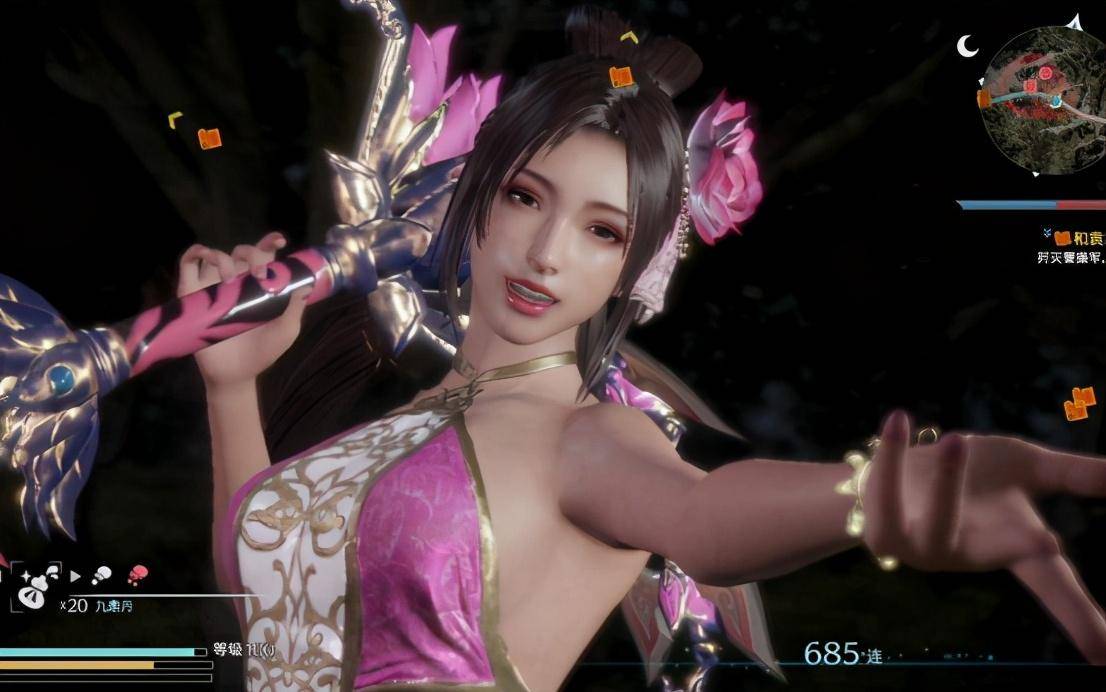 三国游戏最完美的女角色颜值远胜貂蝉甄姬单挑还能吊打吕布