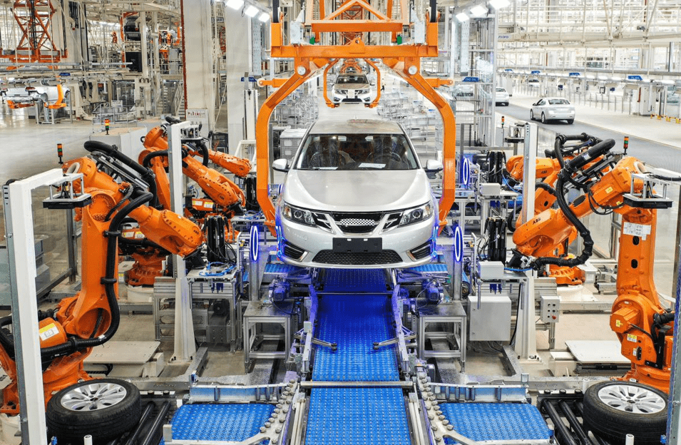 恒大汽车宣布上海,广州两大基地启动试生产,一分钟能造一台车