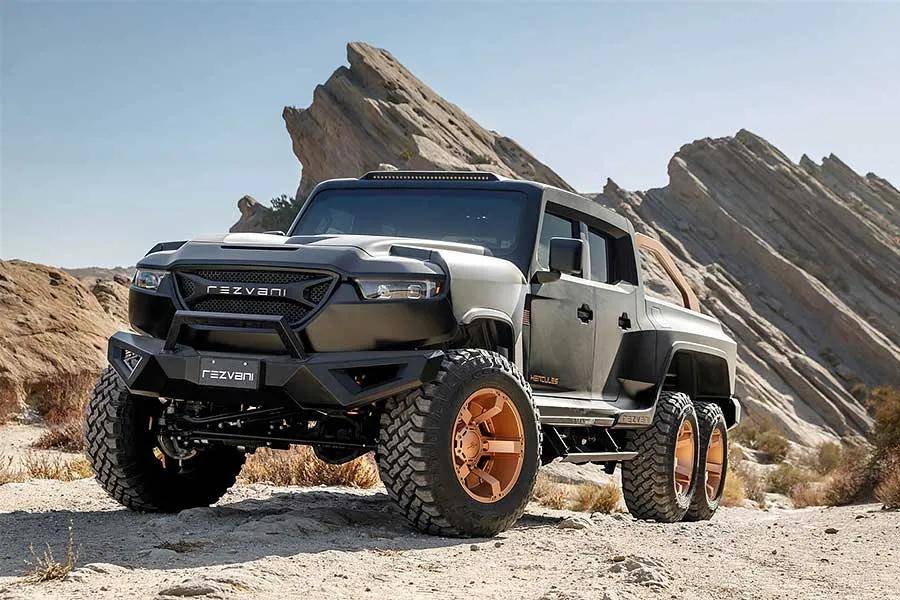 1300马力6轮巨兽雷兹瓦尼6x6越野车