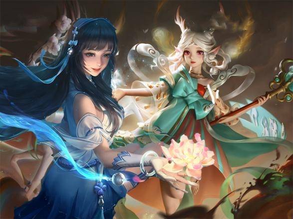 王者荣耀:瑶公主cp名大赏,施瑶文艺范十足,浣纱添羽最甜蜜