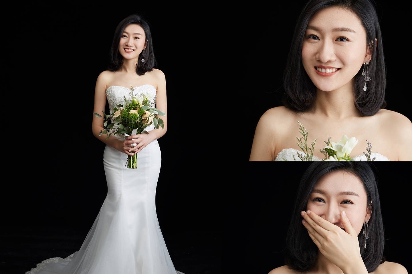 矮个子新娘拍婚纱照技巧身材娇小怎么拍婚纱照好看