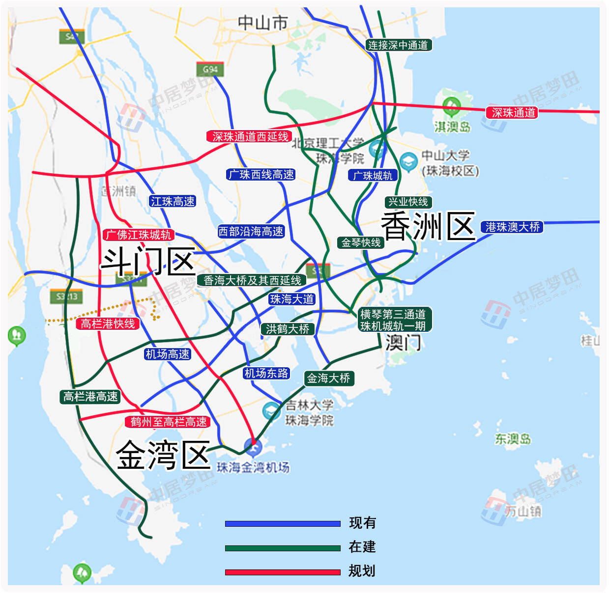 详述珠海"四大新城"的发展及现状(中)—中居梦田湾区置业pro