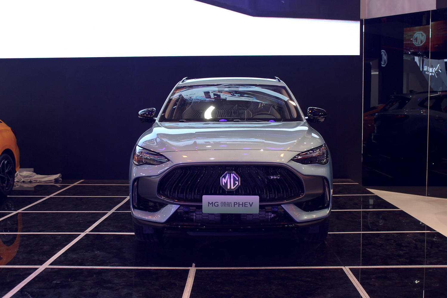 2020广州车展:mg领航phev探馆实拍