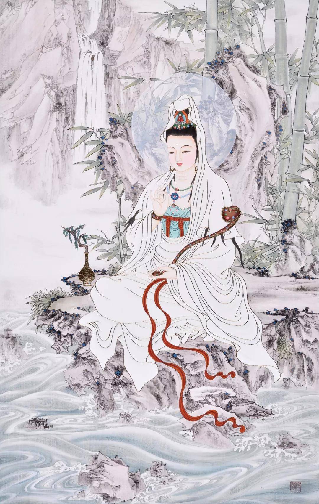 李昱坤一花一世界管丽霞的佛尊像艺术