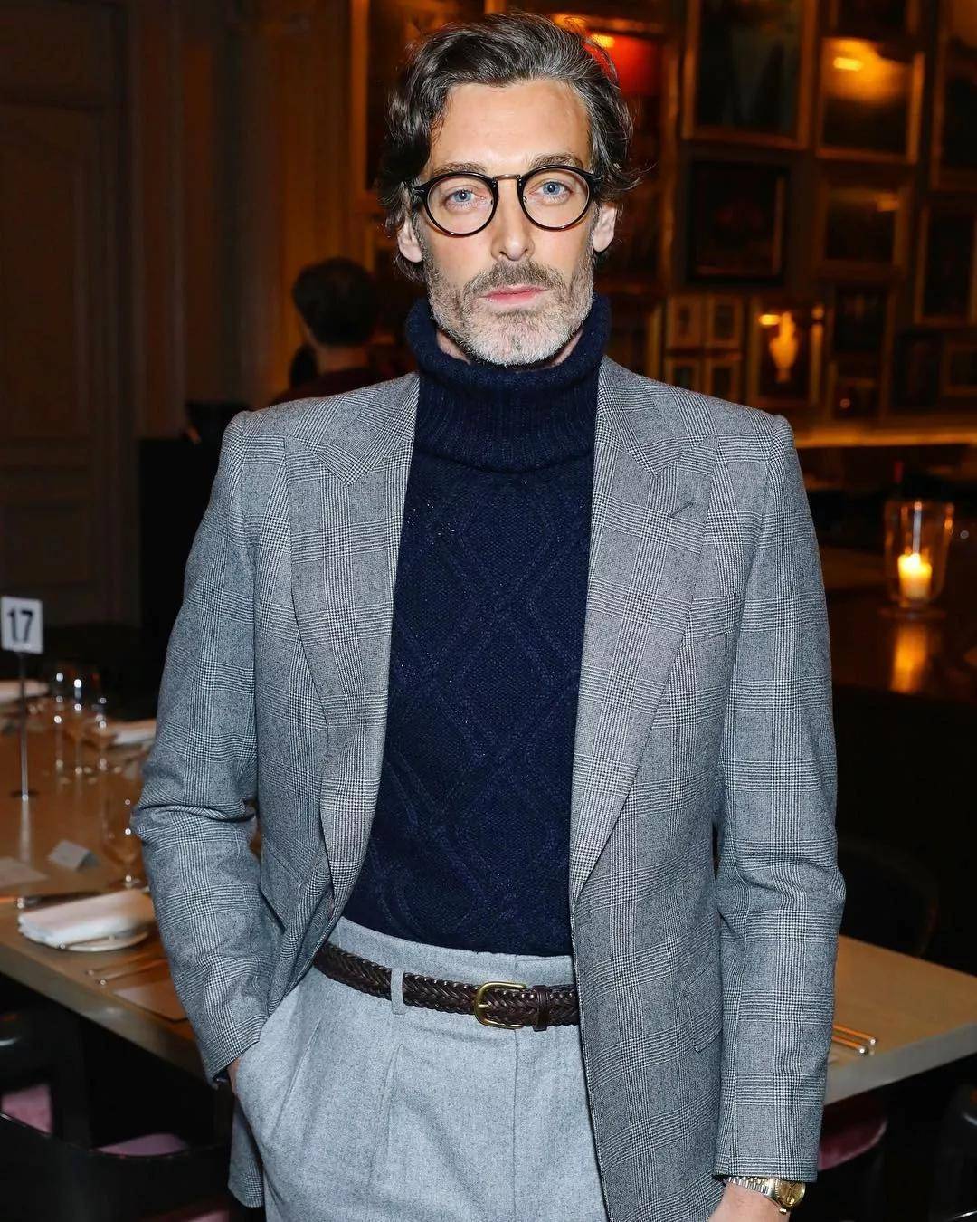 世界上最会穿衣的男人-英国首席男模richard biedul!