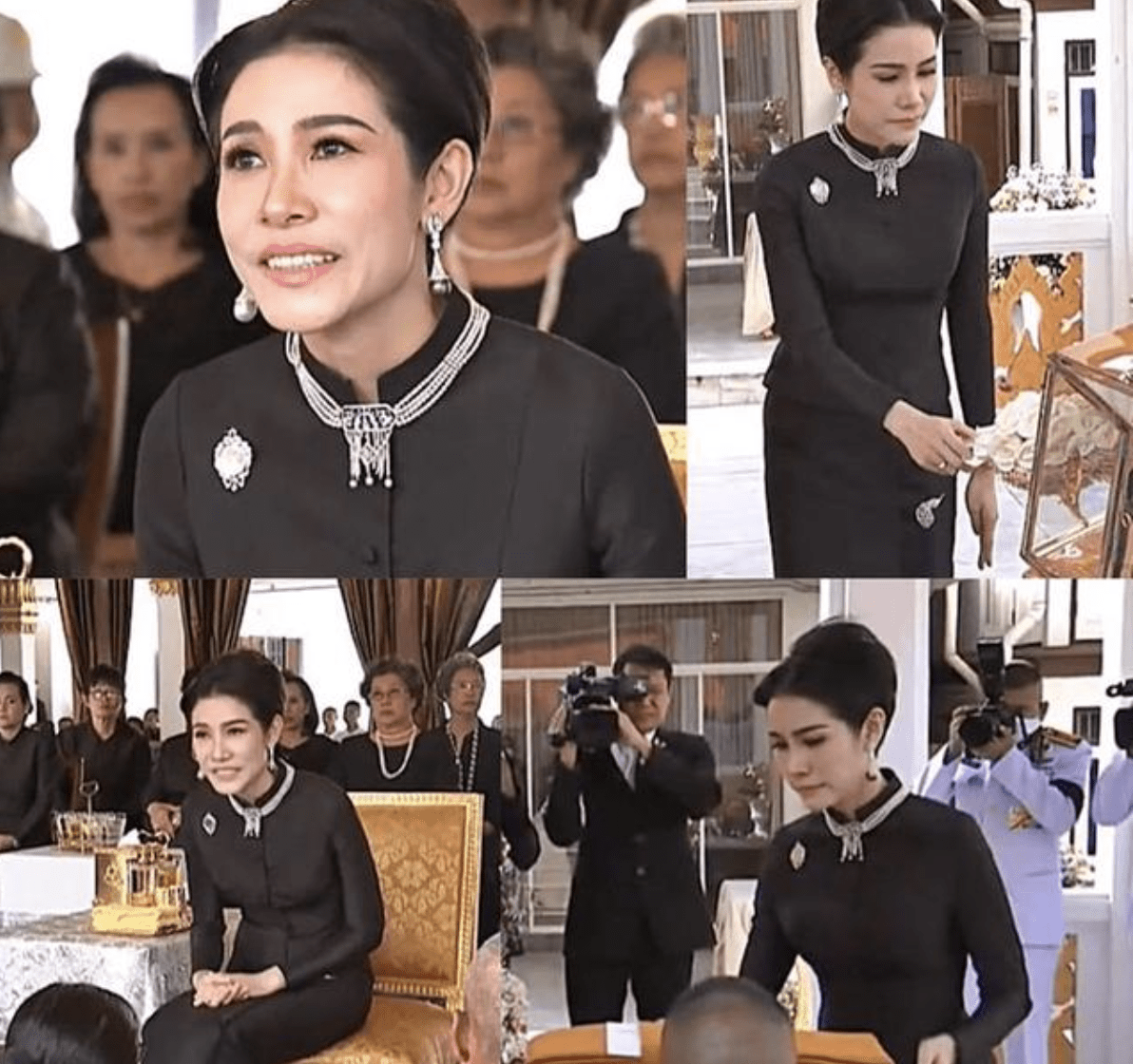 苏提达饰品老套无新意,与诗妮娜撞衫真尴尬,国王隔空示爱贵妃