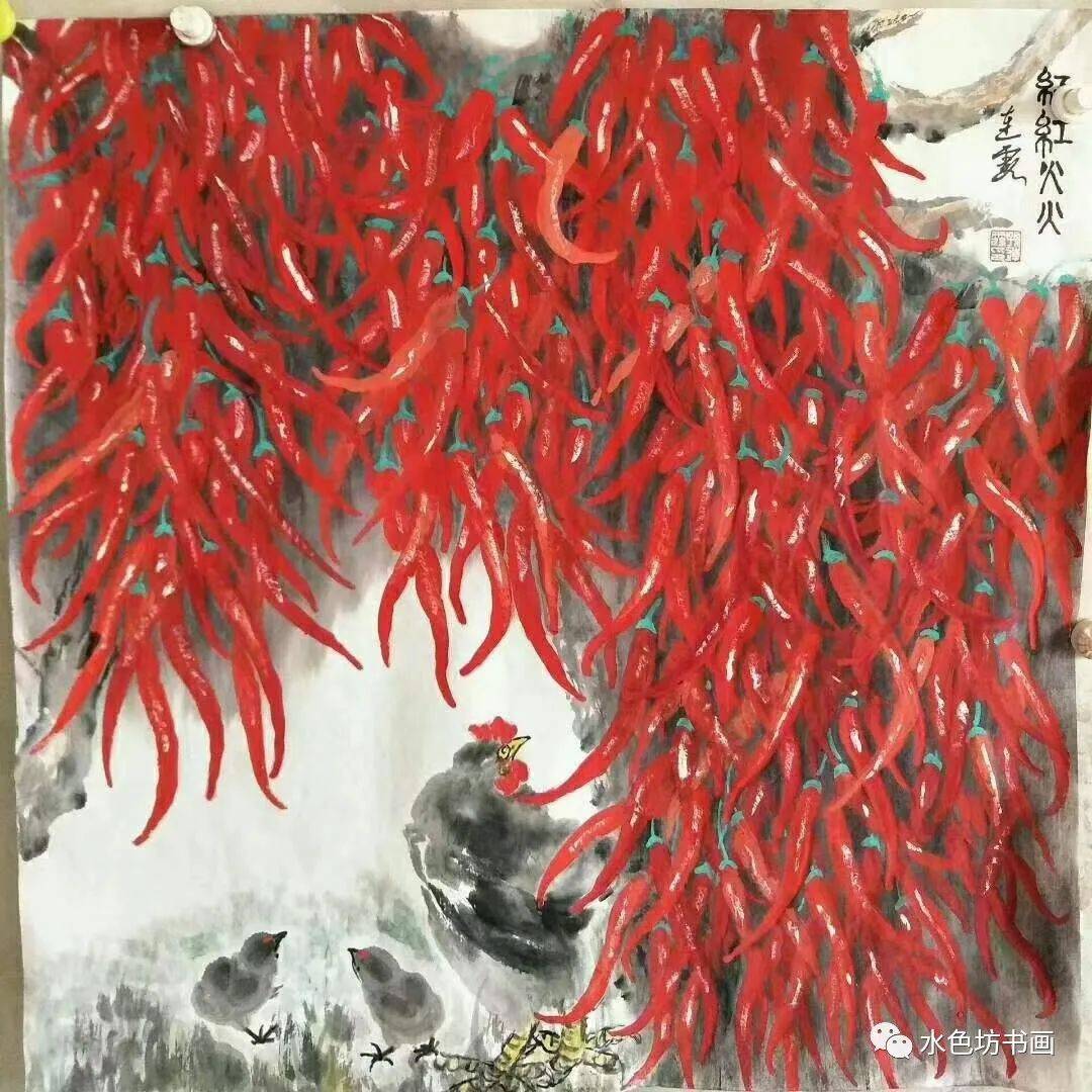 画家专栏│孙连霞乡村三原色养眼亦养心