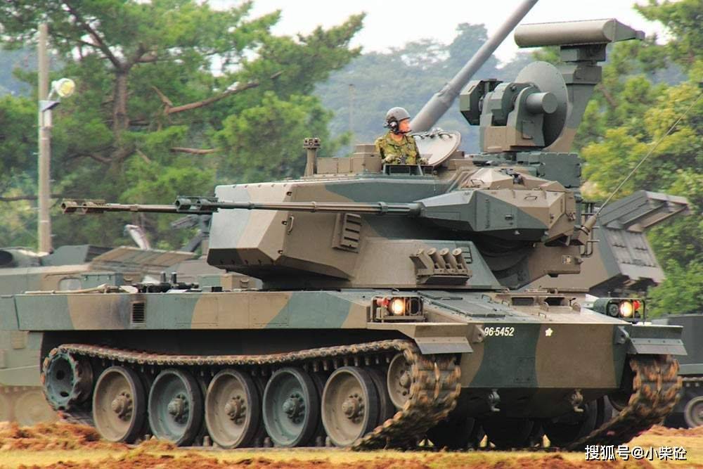 日本的火力打击武器——87式双35自行高炮_mm