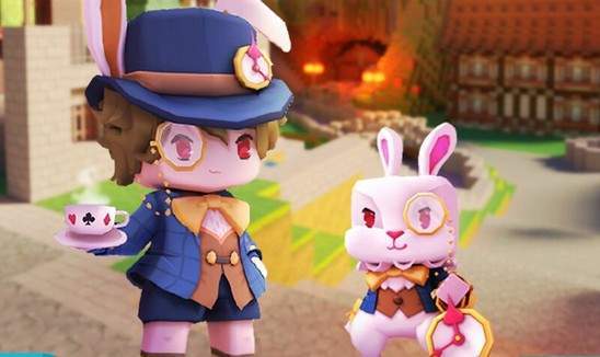 迷你世界定制警长皮肤,颜值超高,还能各种换脸