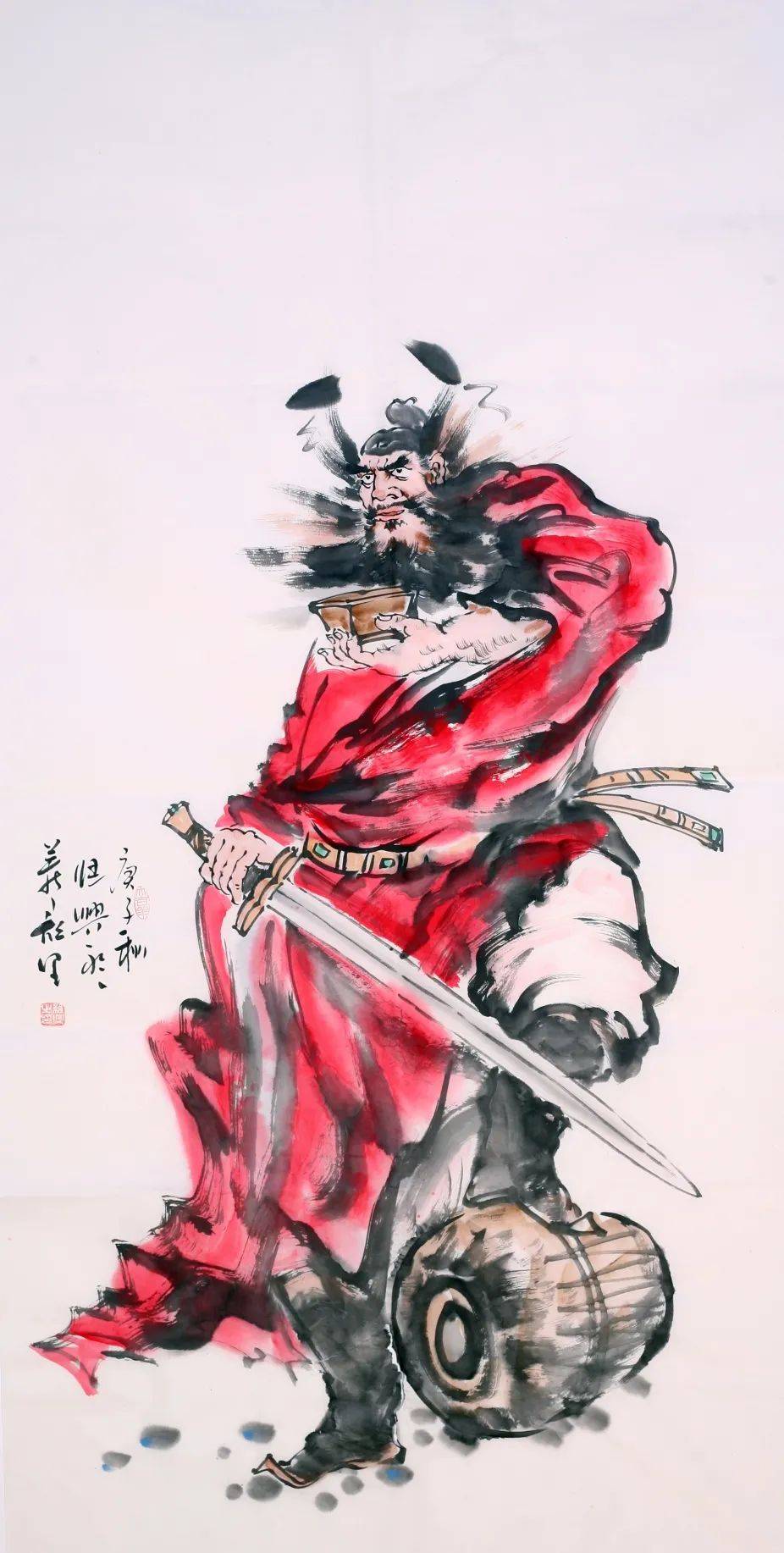 艺展中国王维兴国画作品欣赏