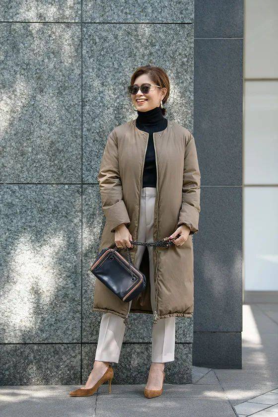 博主周报:针织衫长大衣 日本博主们都穿出了冬季最美的样子