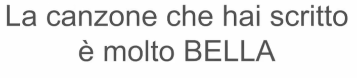 意大利语bellobuonoebene