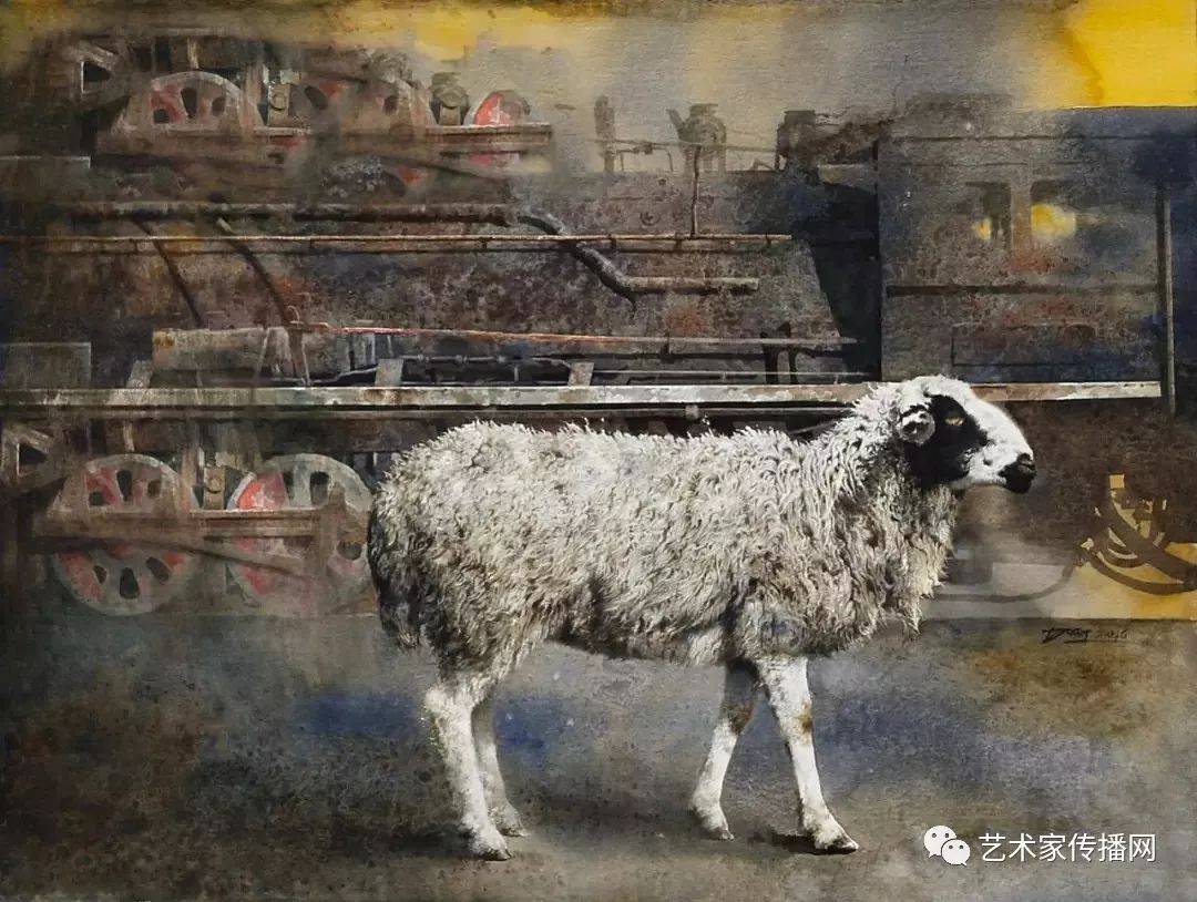 风生水起当代中国水彩画作品展一览