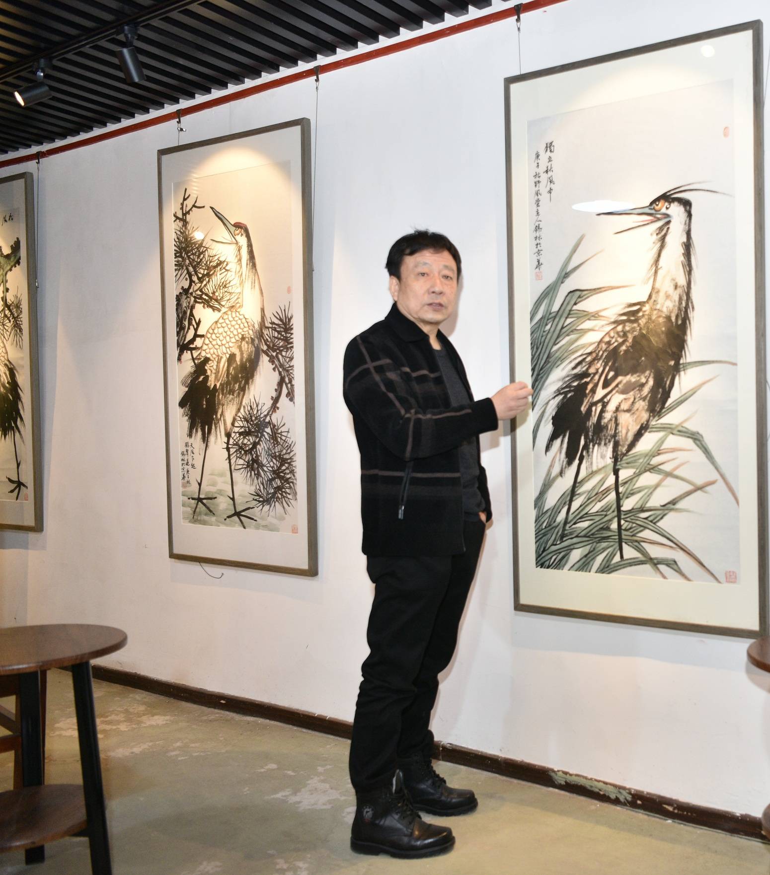 现场展览线上沙龙画境中国画名家作品展开幕