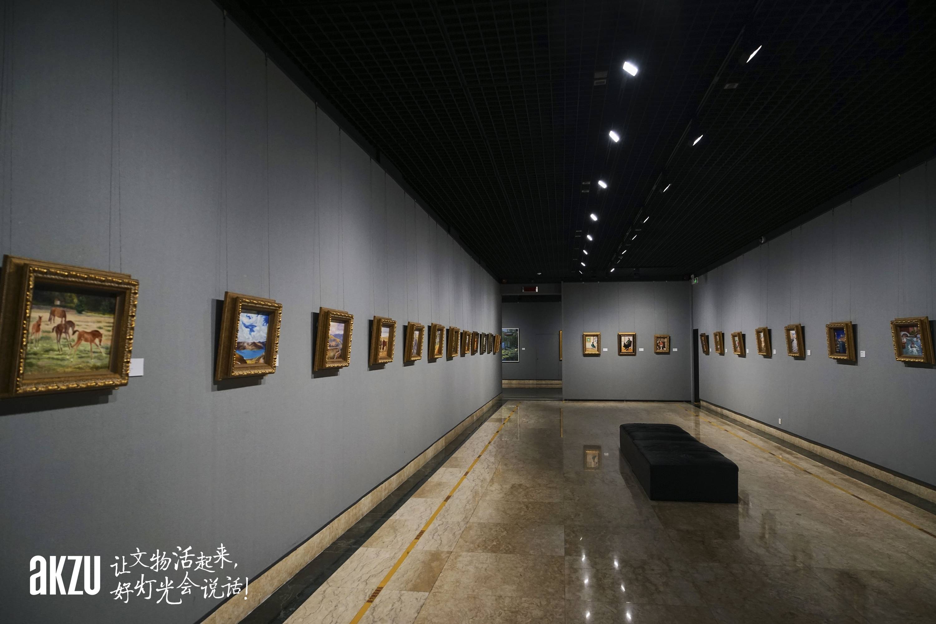 博物館照明之深圳美術館四季和風埃克蘇與您品味唐寅個展一