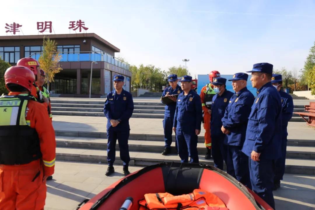 天津武清消防救援支队水域救援专业队全面提升专业救援能力