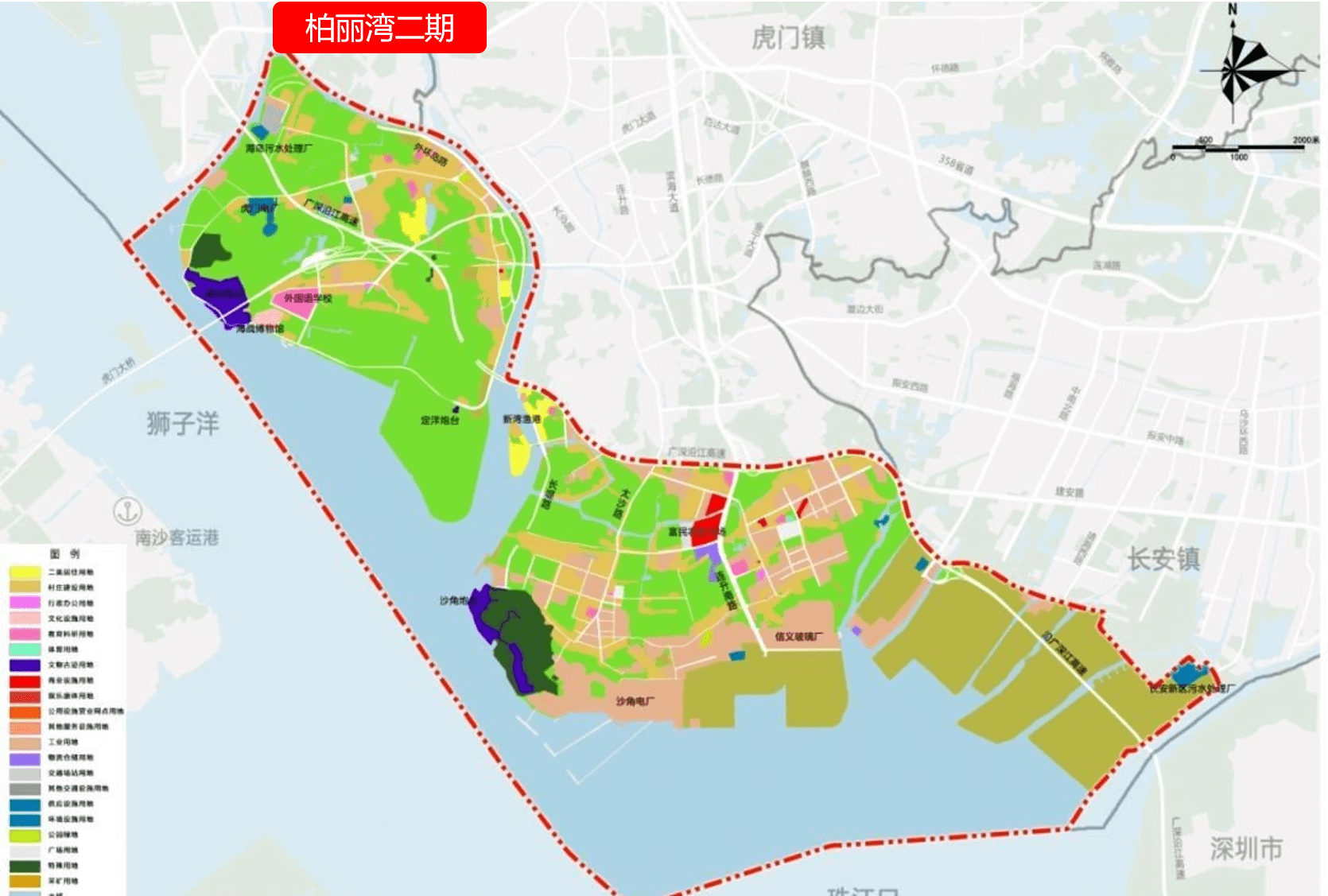 滨海湾新区范围图片