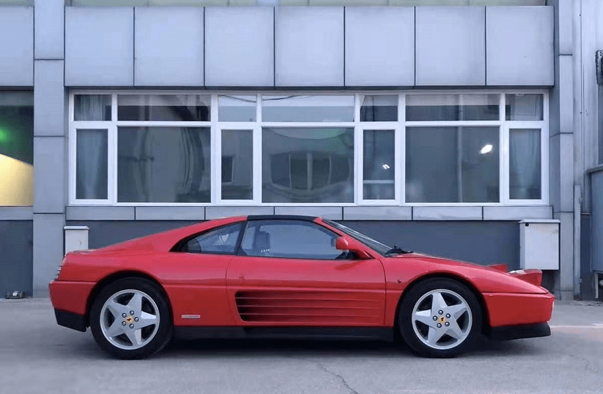 广东珠海遇到1990款的法拉利,手动5挡调速,李晓华先生同款