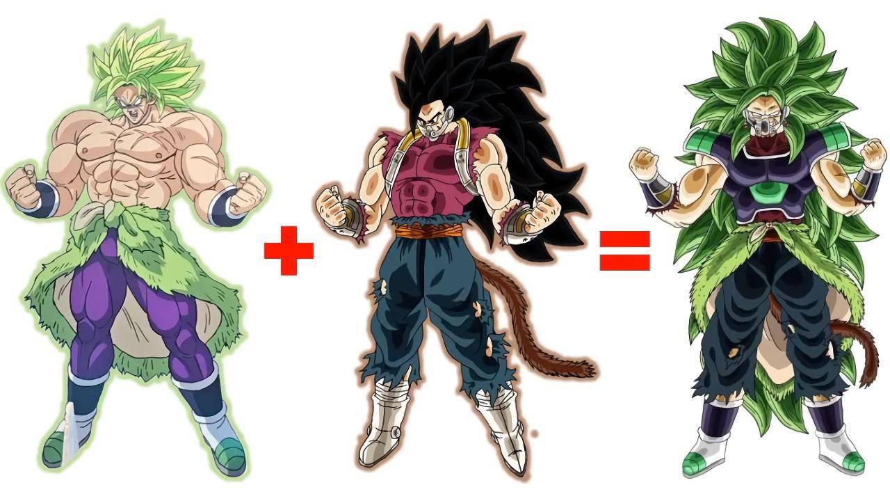 原创龙珠人物魔幻合体二十组最强合体战士易主黄金沙鲁希特登场