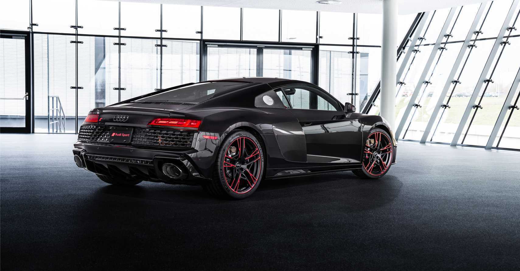 最新奥迪r8黑豹版发布搭载v10引擎35s破百限量30台